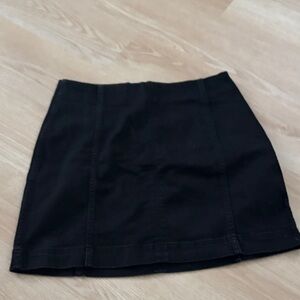Classic Black Women's Mini Skirt